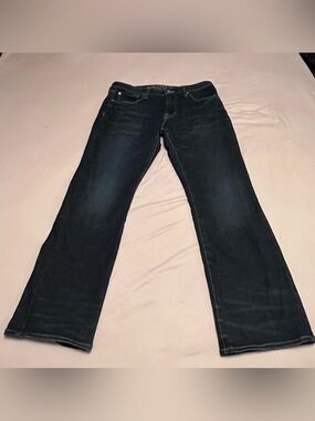 American Eagle Outfitters Men’s 360 Extreme Flex Bootcut Navy Blue Denim Jeans